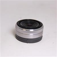 Used Sony E 16mm f/2.8 Wide Angle Pancake Lens