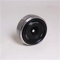 Used Sony E 16mm f/2.8 Wide Angle Pancake Lens