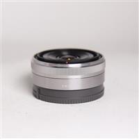 Used Sony E 16mm f/2.8 Wide Angle Pancake Lens