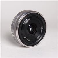 Used Sony E 16mm f/2.8 Wide Angle Pancake Lens