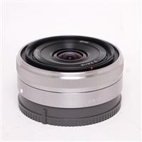 Used Sony E 16mm f/2.8 Wide Angle Pancake Lens
