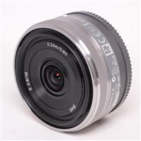 Used Sony E 16mm f/2.8 Wide Angle Pancake Lens