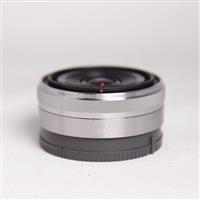 Used Sony E 16mm f/2.8 Wide Angle Pancake Lens