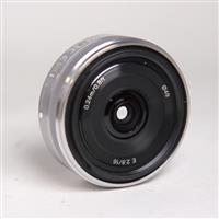 Used Sony E 16mm f/2.8 Wide Angle Pancake Lens