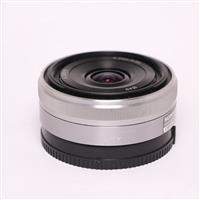 Used Sony E 16mm f/2.8 Wide Angle Pancake Lens