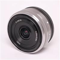 Used Sony E 16mm f/2.8 Wide Angle Pancake Lens