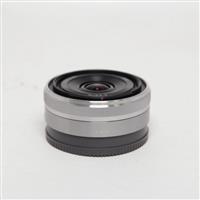 Used Sony E 16mm f/2.8 Wide Angle Pancake Lens