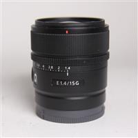 Used Sony E 15mm f1.4 G e-mount Lens