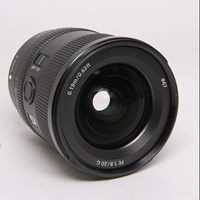 Used Sony FE 20mm f/1.8 G Ultra Wide Angle Prime Lens