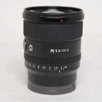 Used Sony FE 20mm f/1.8 G Ultra Wide Angle Prime Lens