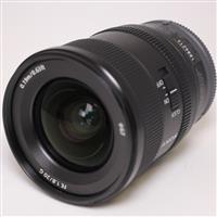 Used Sony FE 20mm f/1.8 G Ultra Wide Angle Prime Lens