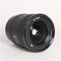 Used Sony FE 20mm f/1.8 G Ultra Wide Angle Prime Lens