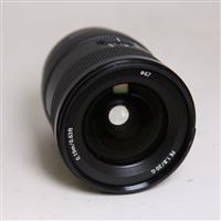 Used Sony FE 20mm f/1.8 G Ultra Wide Angle Prime Lens