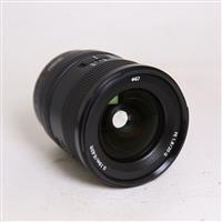 Used Sony FE 20mm f/1.8 G Ultra Wide Angle Prime Lens