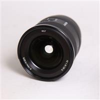 Used Sony FE 20mm f/1.8 G Ultra Wide Angle Prime Lens
