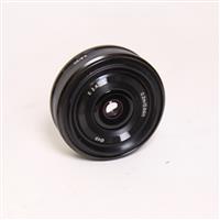 Used Sony E 20mm f/2.8 Pancake Lens
