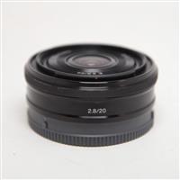Used Sony E 20mm f/2.8 Pancake Lens
