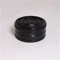 Used Sony E 20mm f/2.8 Pancake Lens