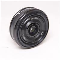 Used Sony E 20mm f/2.8 Pancake Lens