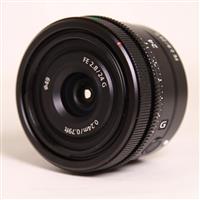 Used Sony FE 24mm f/2.8 G Lens