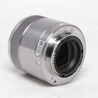 Used Sony E 30mm f/3.5 Macro Lens Silver