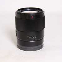 Used Sony FE 35mm f/1.8 Lens