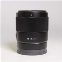 Used Sony FE 35mm f/1.8 Lens