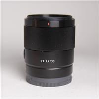 Used Sony FE 35mm f/1.8 Lens