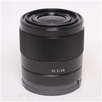 Used Sony FE 28mm f/2 Wide Angle Prime Lens