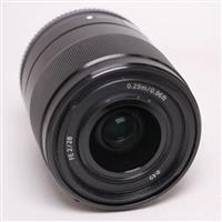 Used Sony FE 28mm f/2 Wide Angle Prime Lens