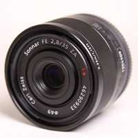 Used Sony FE 35mm f/2.8 ZA Zeiss Sonnar T* Lens