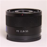 Used Sony FE 35mm f/2.8 ZA Zeiss Sonnar T* Lens