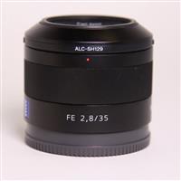 Used Sony FE 35mm f/2.8 ZA Zeiss Sonnar T* Lens