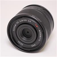 Used Sony FE 35mm f/2.8 ZA Zeiss Sonnar T* Lens