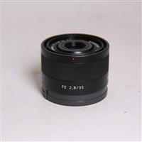 Used Sony FE 35mm f/2.8 ZA Zeiss Sonnar T* Lens