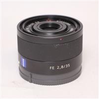 Used Sony FE 35mm f/2.8 ZA Zeiss Sonnar T* Lens