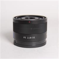 Used Sony FE 35mm f/2.8 ZA Zeiss Sonnar T* Lens