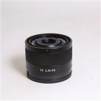 Used Sony FE 35mm f/2.8 ZA Zeiss Sonnar T* Lens