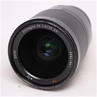 Used Sony FE 35mm f/1.4 ZA Zeiss Distagon T* Lens