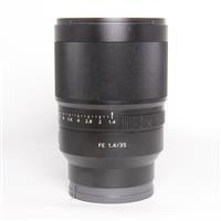 Used Sony FE 35mm f/1.4 ZA Zeiss Distagon T* Lens