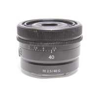 Used Sony FE 40mm f/2.5 G Lens