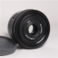 Used Sony FE 40mm f/2.5 G Lens