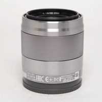 Used Sony E 50mm f/1.8 OSS Prime Lens Silver