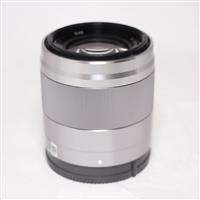 Used Sony E 50mm f/1.8 OSS Prime Lens Silver
