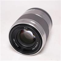 Used Sony E 50mm f/1.8 OSS Prime Lens Silver