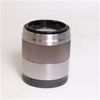 Used Sony E 50mm f/1.8 OSS Prime Lens Silver