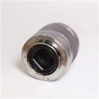 Used Sony E 50mm f/1.8 OSS Prime Lens Silver
