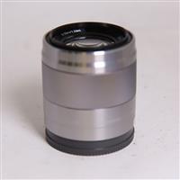 Used Sony E 50mm f/1.8 OSS Prime Lens Silver