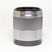 Used Sony E 50mm f/1.8 OSS Prime Lens Silver