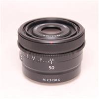 Used Sony FE 50mm f/2.5 G Lens